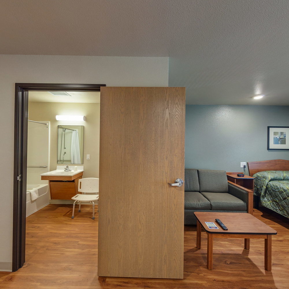 Suburban Studios Watford City Buitenkant foto